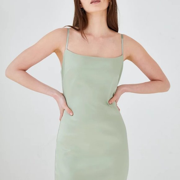 Babaton Passion Dress | Satin Mini Dress - Picture 1 of 3